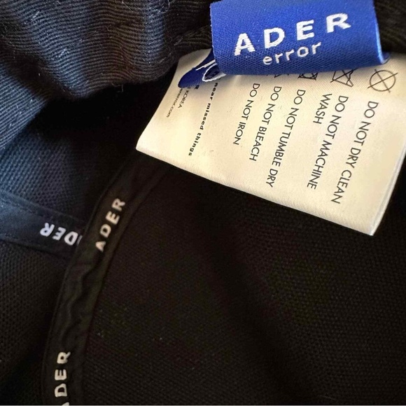 Ader Error Black Logo Bucket Hat main image 4